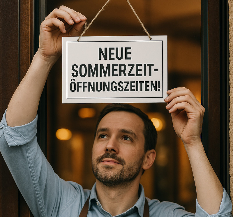 Sommeröffnungszeiten